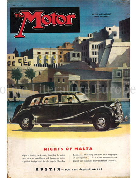 1951 THE MOTOR MAGAZINE 2576 ENGELS