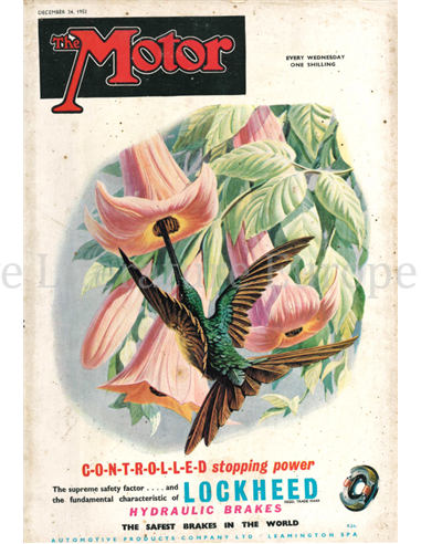 1952 THE MOTOR MAGAZIN 2654 ENGLISH
