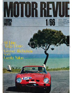1963 MOTOR REVUE MAGAZIN 57 DEUTSCH