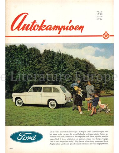 1962 AUTOKAMPIOEN MAGAZIN 25 NIEDERLÄNDISCH
