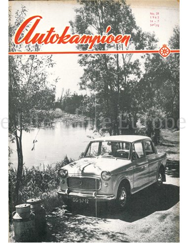 1962 AUTOKAMPIOEN MAGAZINE 28 DUTCH