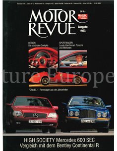 1993 MOTOR REVUE JARBUCH DEUTSCH