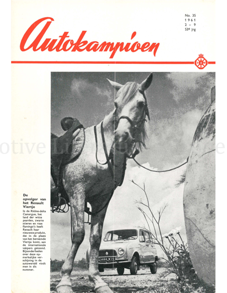 1961 AUTOKAMPIOEN MAGAZINE 35 DUTCH