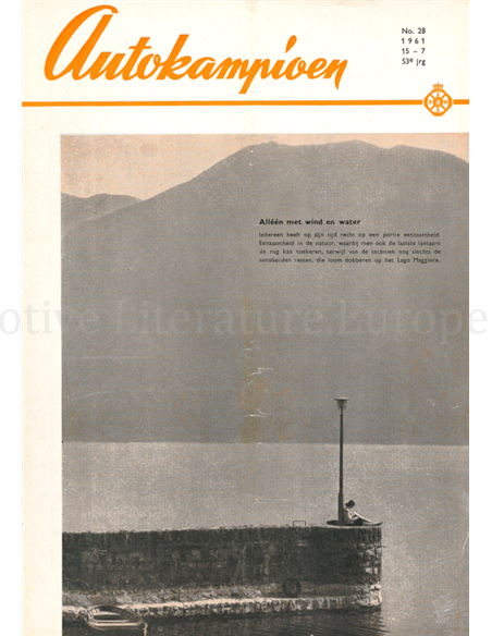 1961 AUTOKAMPIOEN MAGAZINE 28 DUTCH