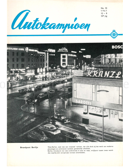 1961 AUTOKAMPIOEN MAGAZINE 32 DUTCH