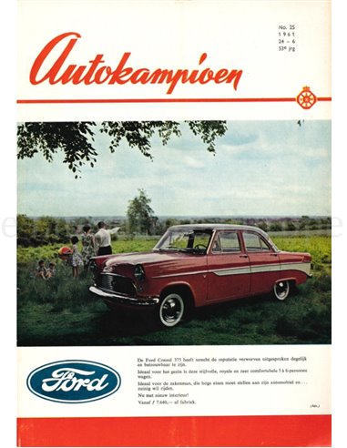 1961 AUTOKAMPIOEN MAGAZINE 25 NEDERLANDS