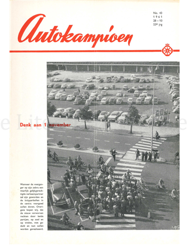 1961 AUTOKAMPIOEN MAGAZINE 43 DUTCH