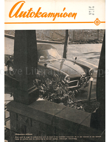 1961 AUTOKAMPIOEN MAGAZINE 29 NEDERLANDS