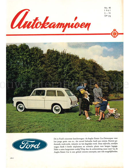 1961 AUTOKAMPIOEN MAGAZIN 48 NIEDERLÄNDISCH