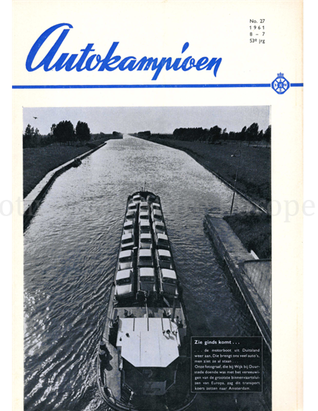 1961 AUTOKAMPIOEN MAGAZIN 27 NIEDERLÄNDISCH