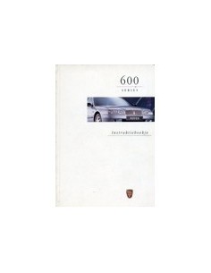 1997 ROVER 600 INSTRUCTIEBOEKJE NEDERLANDS