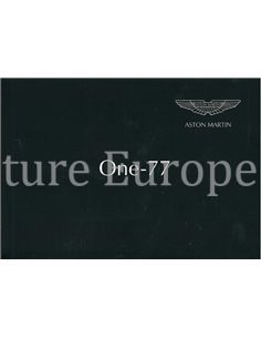 2010 ASTON MARTIN ONE-77 BETRIEBSANLEITUNG DEUTSCH