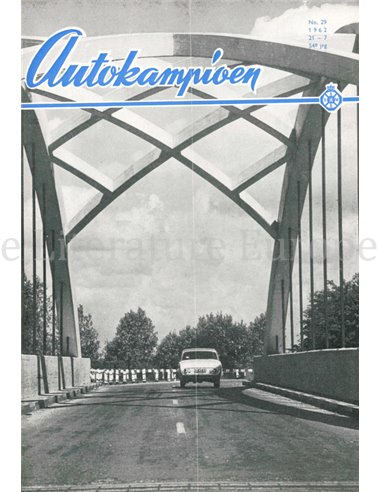 1962 AUTOKAMPIOEN MAGAZIN 29 NIEDERLÄNDISCH