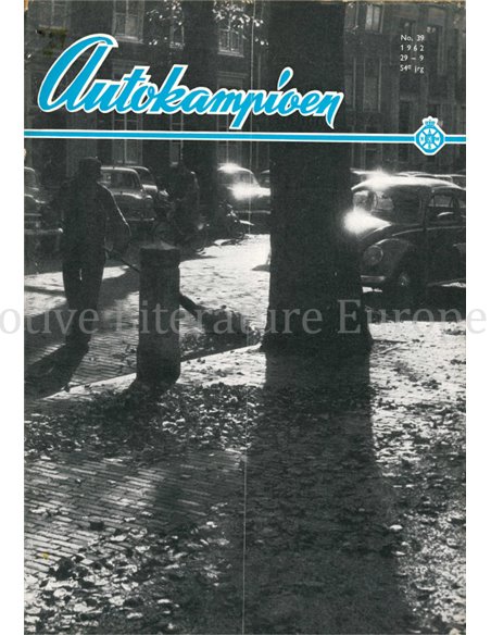 1962 AUTOKAMPIOEN MAGAZIN 39 NIEDERLÄNDISCH