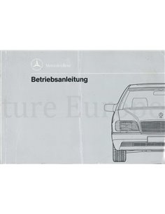 1991 MERCEDES BENZ S KLASSE INSTRUCTIEBOEKJE DUITS