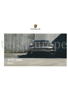 2022 PORSCHE 911 TURBO HARDBACK BROCHURE DUTCH