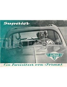 1950 GUTBROD SUPERIOR PROSPEKT DEUTSCH
