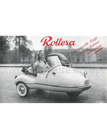 1958 ROLLERA PROSPEKT FRANZÖSISCH