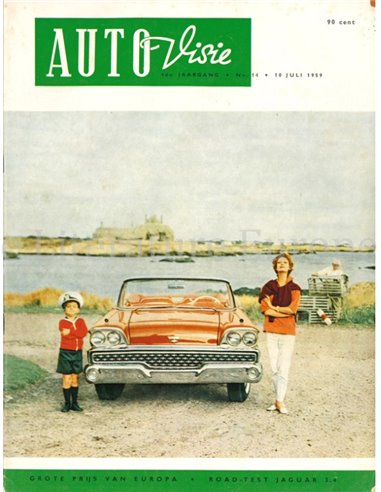 1959 AUTOVISIE MAGAZINE 14 NEDERLANDS