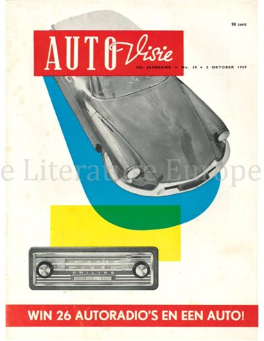 1959 AUTOVISIE MAGAZINE 20 DUTCH