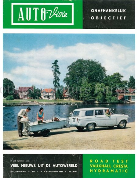 1961 AUTOVISIE MAGAZINE 31 NEDERLANDS