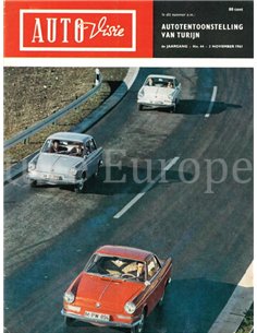 1961 AUTOVISIE MAGAZINE 44 NEDERLANDS