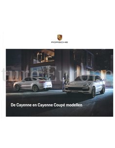 2022 PORSCHE CAYENNE & CAYENNE COUPE HARDCOVER BROCHURE NEDERLANDS