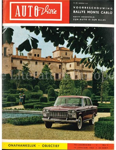 1962 AUTOVISIE MAGAZINE 02 DUTCH
