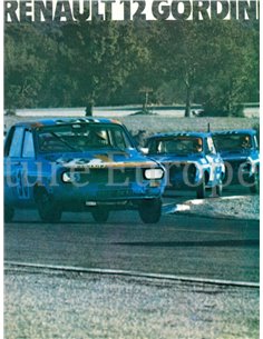 1971 RENAULT 12 GORDINI PROSPEKT FRANZÖSISCH