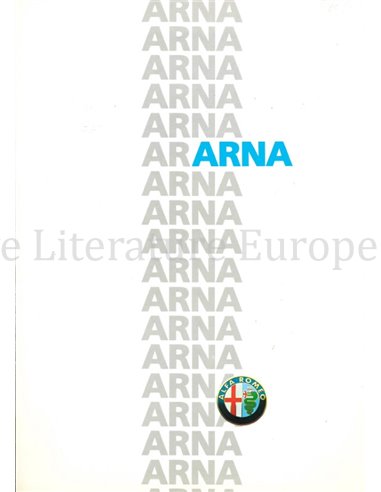 1987 ALFA ROMEO ARNA BROCHURE ITALIAN