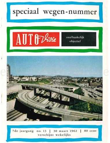 1962 AUTOVISIE MAGAZINE 13 DUTCH