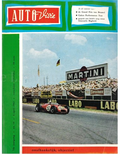 1962 AUTOVISIE MAGAZINE 14 NEDERLANDS