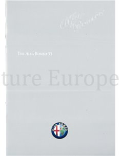 1986 ALFA ROMEO 33 BROCHURE ENGLISH