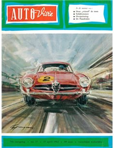 1962 AUTOVISIE MAGAZIN 17 NIEDERLÄNDISCH