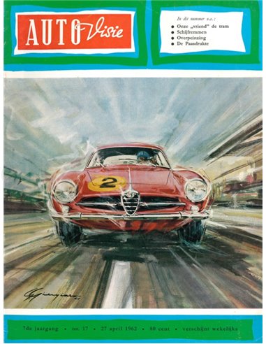 1962 AUTOVISIE MAGAZIN 17 NIEDERLÄNDISCH