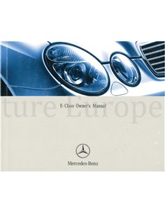 2003 MERCEDES BENZ E CLASS OWNERS MANUAL ENGLISH