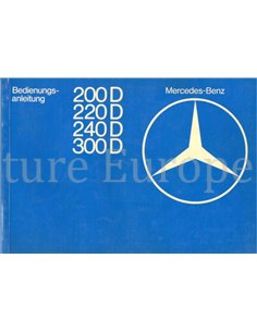 1977 MERCEDES BENZ E KLASSE BETRIEBSANLEITUNG DEUTSCH