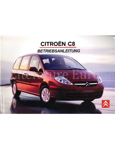 2003 CITROEN C8 BETRIEBSANLEITUNG DEUTSCH