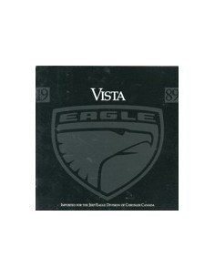 1989 EAGLE VISTA BROCHURE ENGELS CANADA