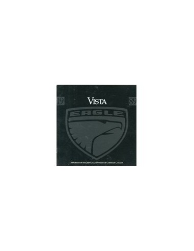 1989 EAGLE VISTA BROCHURE ENGELS CANADA