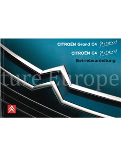 2009 CITROEN C4 PICASSO BETRIEBSANLEITUNG DEUTSCH