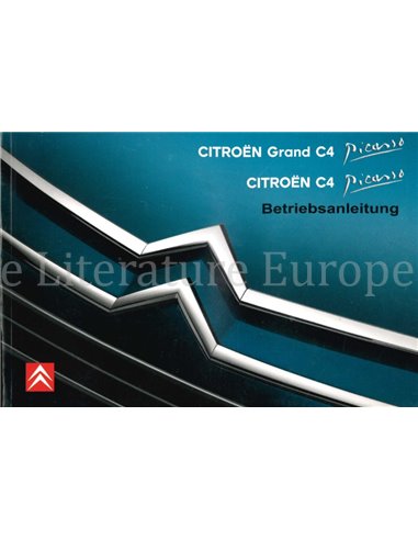 2009 CITROEN C4 PICASSO BETRIEBSANLEITUNG DEUTSCH