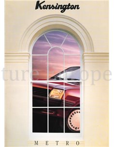 1991 ROVER KENSINGTON METRO BROCHURE FRENCH