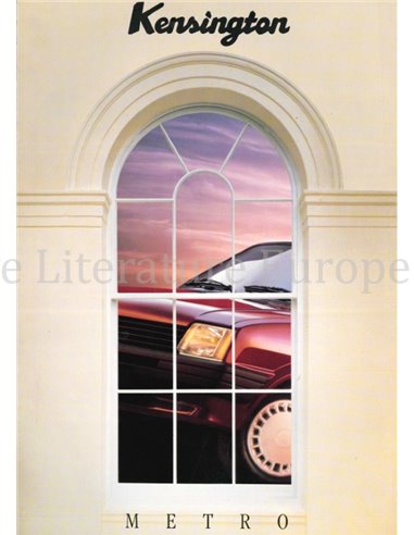1991 ROVER KENSINGTON METRO BROCHURE FRENCH