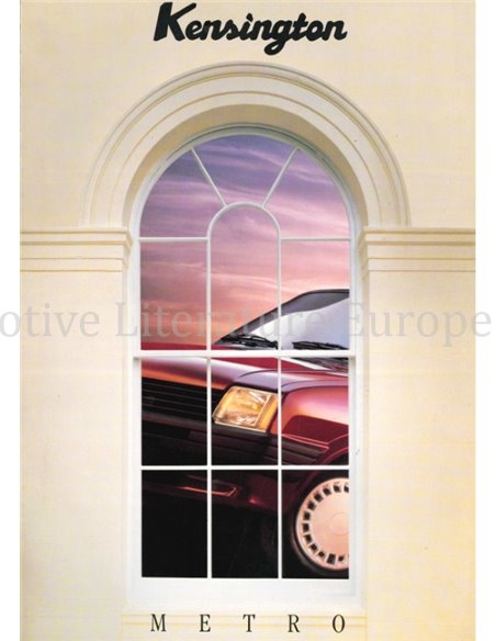 1991 ROVER KENSINGTON METRO BROCHURE FRENCH