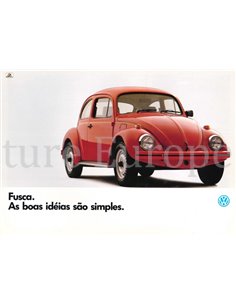 1993 VOLKSWAGEN KEVER BROCHURE PORTUGEES