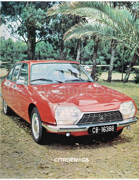 1975 CITROËN GS PROSPEKT AFRIKANISCH