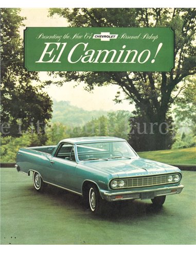 1964 CHEVROLET EL CAMINO BROCHURE ENGLISH