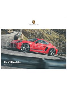 2020 PORSCHE 718 BOXTER & CAYMAN BROCHURE DUITS