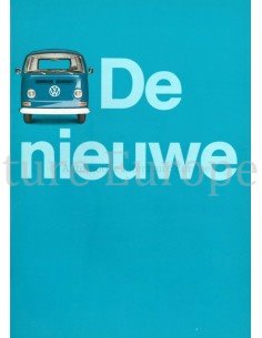 1968 VOLKSWAGEN TRANSPORTER T2 BROCHURE DUTCH